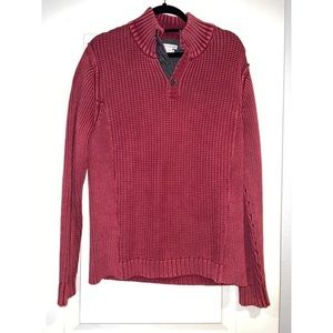 Carbon 2 COBALT Chunky Knit Pullover Heavyweight Sweater - Size M